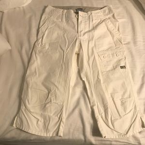 Northface white capris